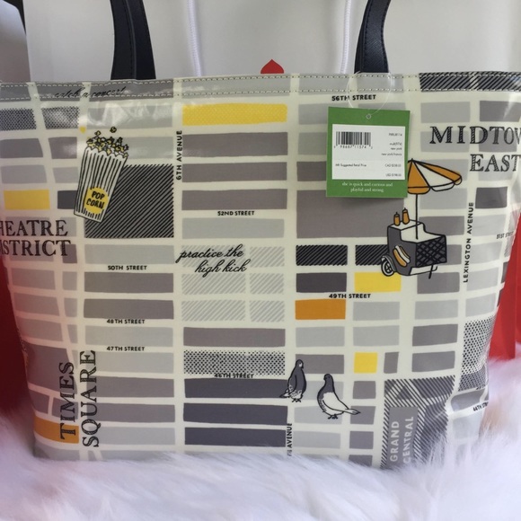 Kate spade New York Francis yellow cab taxi tote - Picture 2 of 5